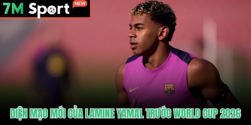 Yamal đảo ngói trước thềm World Cup với kiểu tóc blonde gợi nhớ Euro 2024