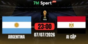 Soi Kèo Argentina Vs Ai Cập 23h00 Ngày 07/07