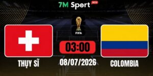 Soi Kèo Thụy Sĩ Vs Colombia 03h00 Ngày 08/07